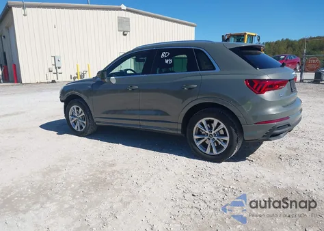 2025 Audi Q3 Premium 45 Tfsi S Line Quattro Tiptronic z USA, uszkodzony, nr VIN WA1DECF31S1058860